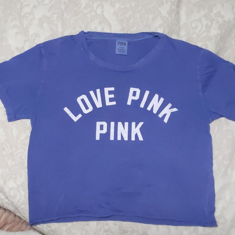 PINK Victoria's secret crop tee